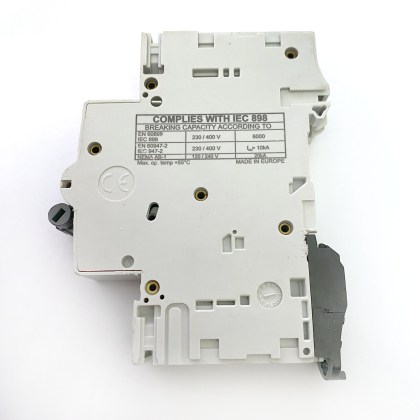 Wylex NSB32-C C32 32A 32 Amp Black Clip MCB Circuit Breaker Type C